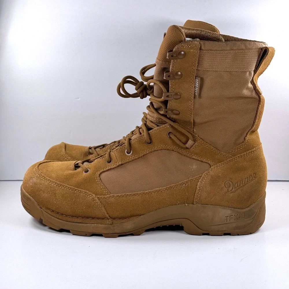 Danner Desert TFX G3 8 Coyote GTX Men's 13 Tan Suede Gore-Tex Tactical Boots